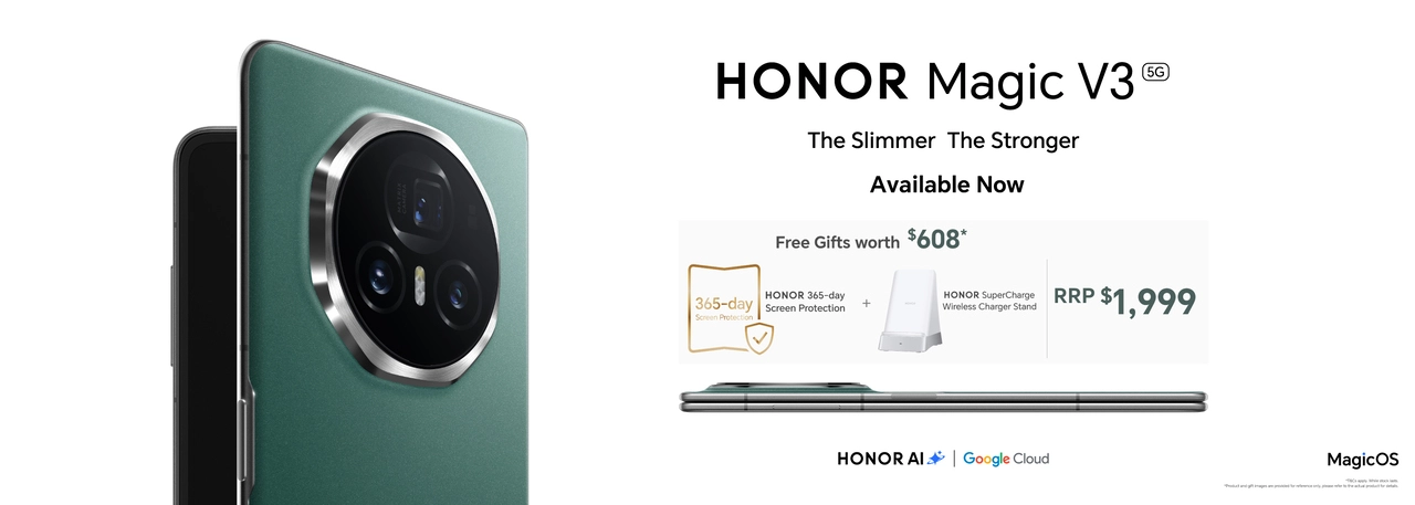 Honor Magic V3 and Magic Pad 2 Pre-Order