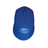 LOGITECH M331 SILENT PLUS WIRELESS MOUSE - BLUE 910-004915