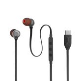 JBL TUNE 310C WIRED EARPHONE - BLACK JBL-HPS-T310C BLK