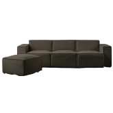 CARLO 3SEATER+OTTOMAN SF7013 3S+OTTOMAN