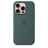 APPLE IPHONE 16 PRO SILICONE CASE WITH MAGSAFE - LAKE GREEN MYYR3FE/A