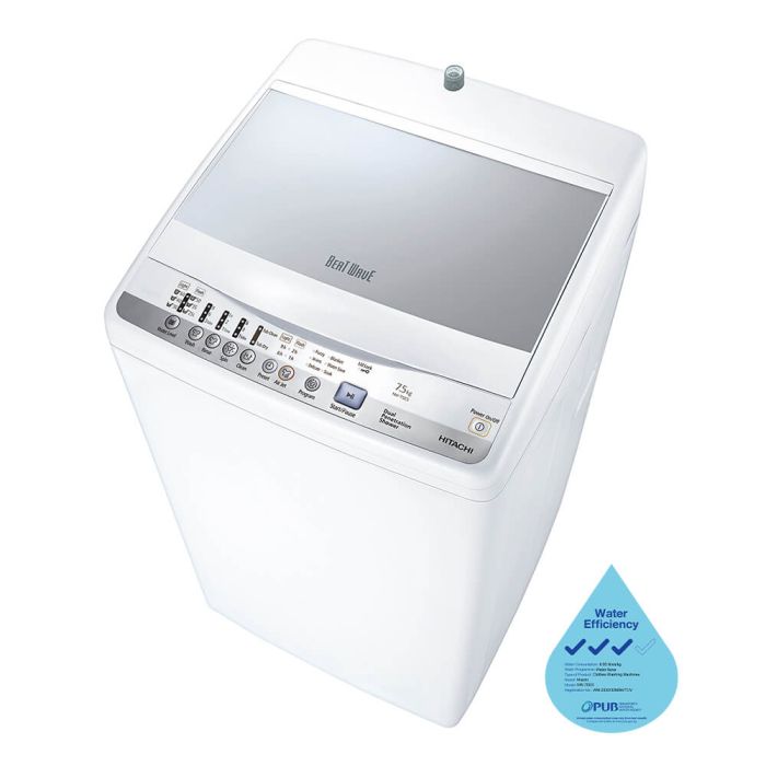 hitachi washing machine 7.5 kg