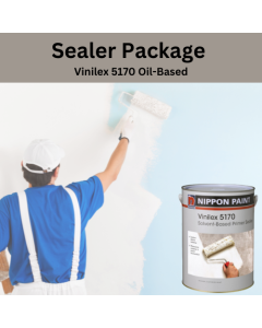 PAINTING SVCS- ADD ON CONDO (491-700 SQFT)- OIL BASED SEALER (VINILEX)