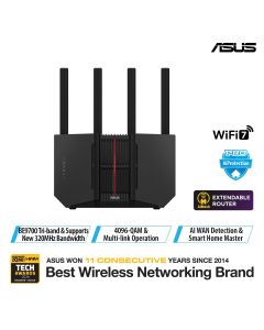 ASUS BE9700 WIFI-7 TRI BAND ROUTER 10G RT-BE92U