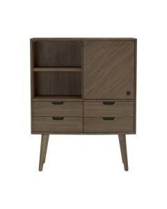 TORRELL TALL SIDEBOARD WITH 4  CD-343017