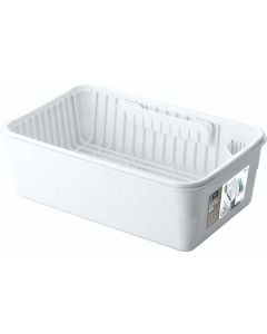 ASVEL DISH DRAINER SLIM L 4328-WHITE