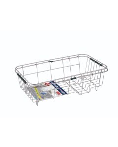 ASVEL SLIDE SINK DRAINER 4349-SILVER