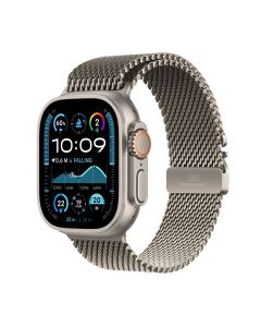 APPLE WATCH ULTRA 2 GPS + CELLULAR 49MM NATURAL TITANIUM CASE WITH NATURAL TITANIUM MILANESE LOOP -M MX5R3ZP/A