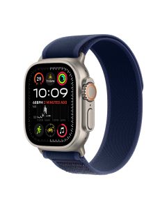 APPLE WATCH ULTRA 2 GPS + CELLULAR 49MM NATURAL TITANIUM CASE WITH BLUE TRAIL LOOP - S/M MX4J3ZP/A