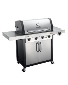 CHAR-BROIL PROFESSIONAL TRU-INFRARED 4 BURNER GAS BBQ GRILL WITH GRILL COVER SL-CB30017 + SL-CB7107