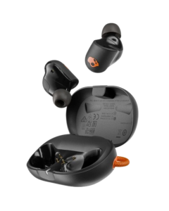 SKULLCANDY SESH ACTIVE ANC WIRELESS EARBUDS - TRUE BLACK / ORANGE SK-S2SAW-S749