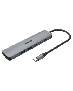 D-LINK 6-IN-1 USB-C HUB W HDMI/POWER DELIVERY DUB-M650