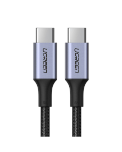 UGREEN USB-C/USB-C 1.0M CABLE - BLACK US316 - 1M BLK