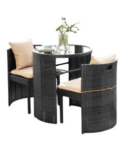 3-PIECE OUTDOOR/INDOOR RATTAN  3PC-RATTAN-CONFIG