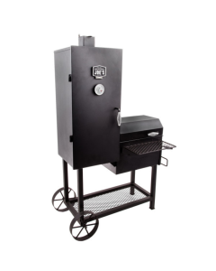 OKLAHOMA JOE'S BANDERA VERTICAL OFFSET SMOKER WITH GRILL COVER SL-CB16202020 + SL-7208