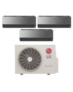 LG SYSTEM 3 AIRCON - ARTCOOL Z3UQ18GFA0/2X09GDJR0-1X12GDJR0