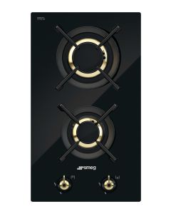 SMEG GAS HOB-2 BURNERS PC32GNO-PUB