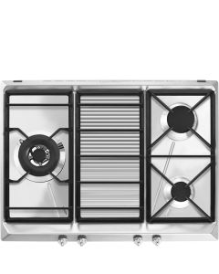 SMEG GAS HOB-3 BURNER SRV573XG-LPG