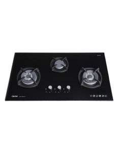 TECNO GAS HOB - 3 BURNERS T3388TGSV-BLACK