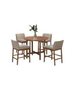 MONTE (1+4) DINING SET DT5014 + DC5114 (1+4)