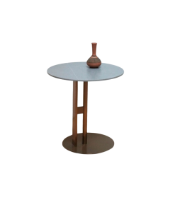 GLENNIS SIDE TABLE (ROSE GOLD) 619G