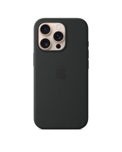 APPLE IPHONE 16 PRO SILICONE CASE WITH MAGSAFE - BLACK MYYJ3FE/A