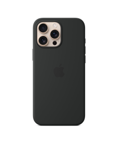 APPLE IPHONE 16 PRO MAX SILICONE CASE WITH MAGSAFE - BLACK MYYT3FE/A