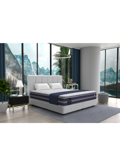 MAXCOIL MATTRESS + BEDFRAME DENICE W BF - SS