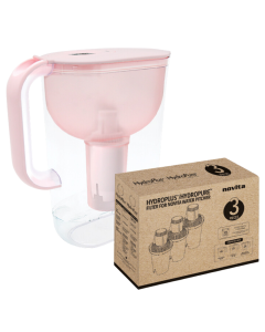 NOVITA WATER PITCHER ROSA PINK NP100P+ BUNDLE