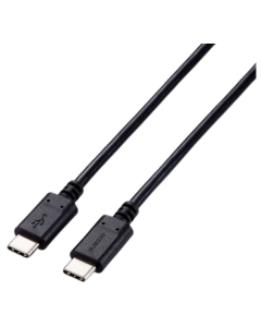 ELECOM USB-C TO USB-C 2.0M CABLE - BLACK U2C-CC5PC20NBK