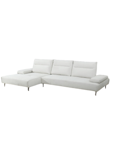 MONACO 2-PIECE UPHOLSTERED SECTIONAL SOFA UNI-MONACO-FAB