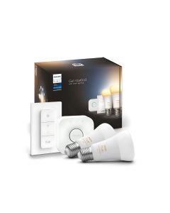 PHILIPS HUE E27 BULB WHITE AMBIANCE STARTER KIT 1100 LM 929002468416