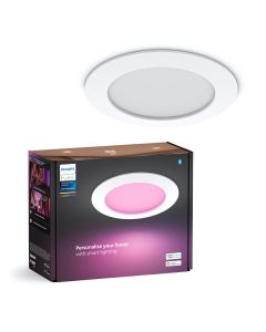 PHILIPS HUE WHITE AND COLOR SLIM RECESSED LIGHT LARGE 170MM WHITE 12W (1500 LM) 929003712301