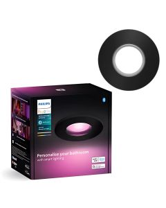 PHILIPS HUE GU10 XAMENTO RECESSED SPOTLIGHT BLACK COLOR AMBIANCE 1 X 4.2W (400 LM) 929003812601