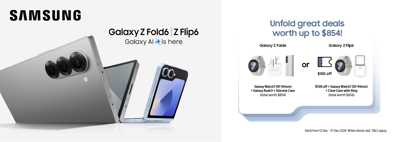 Samsung Galaxy Z Flip6 and Fold6