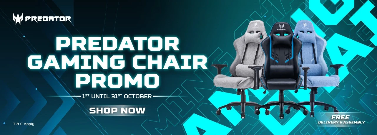 ACER Gaming Chairs October Promotion