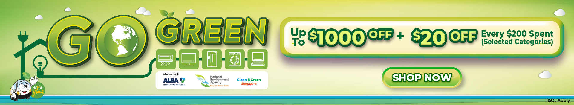 Go Green Sale